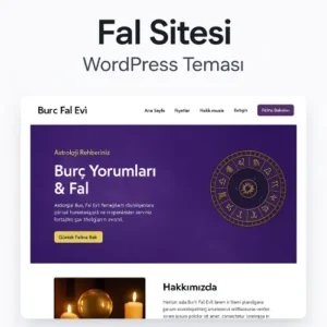 Fal Sitesi WordPress Tema